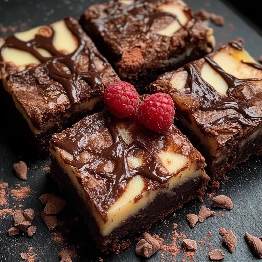 Cheesecake Brownies