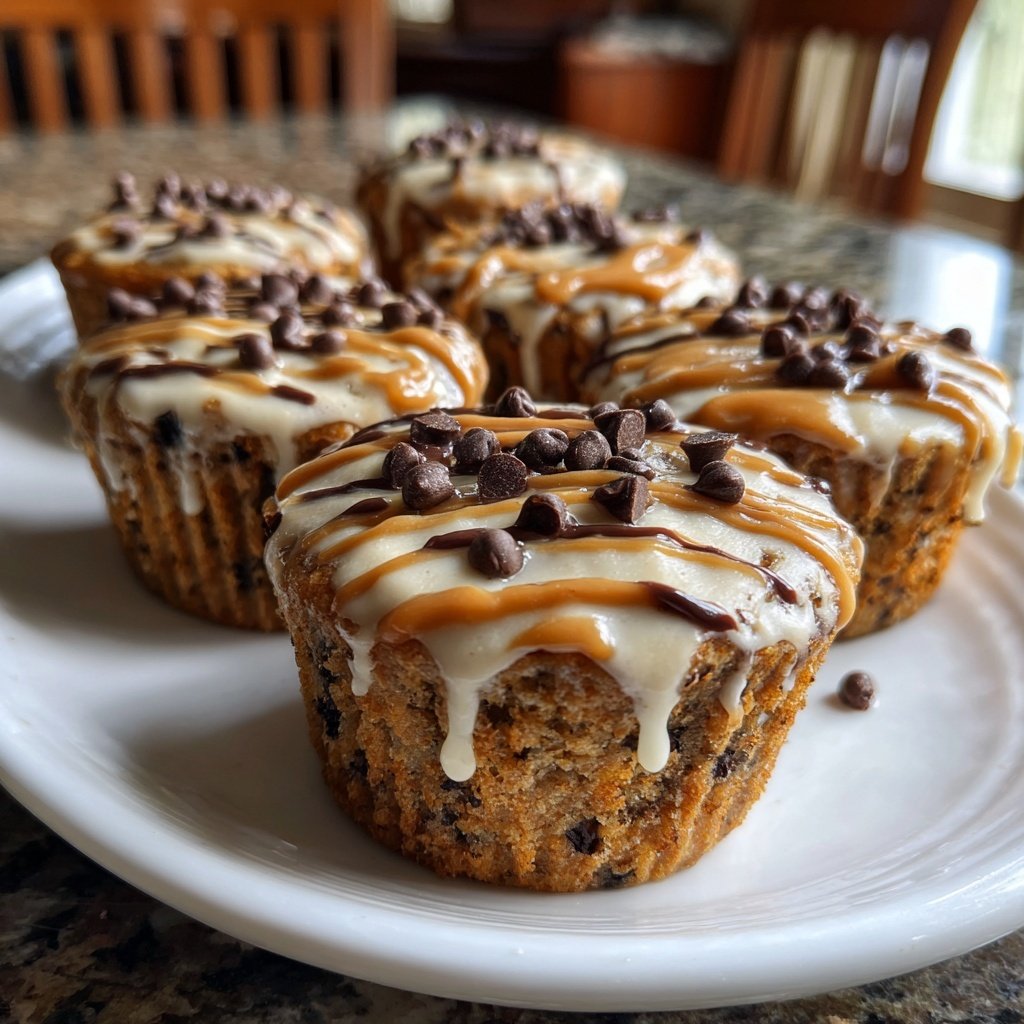 Peanut Butter Chocolate Chip Cupcakes