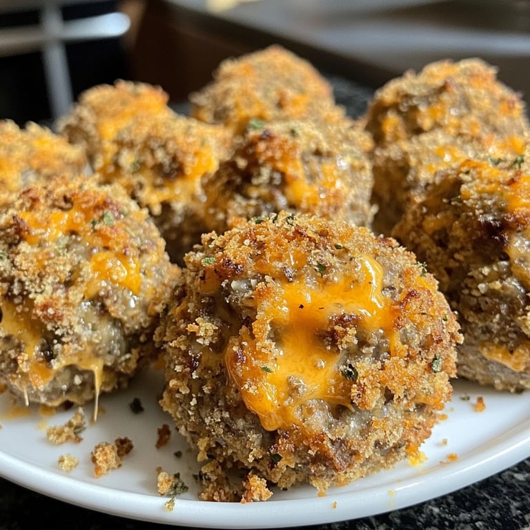 Cheddar Bay Sausage Balls