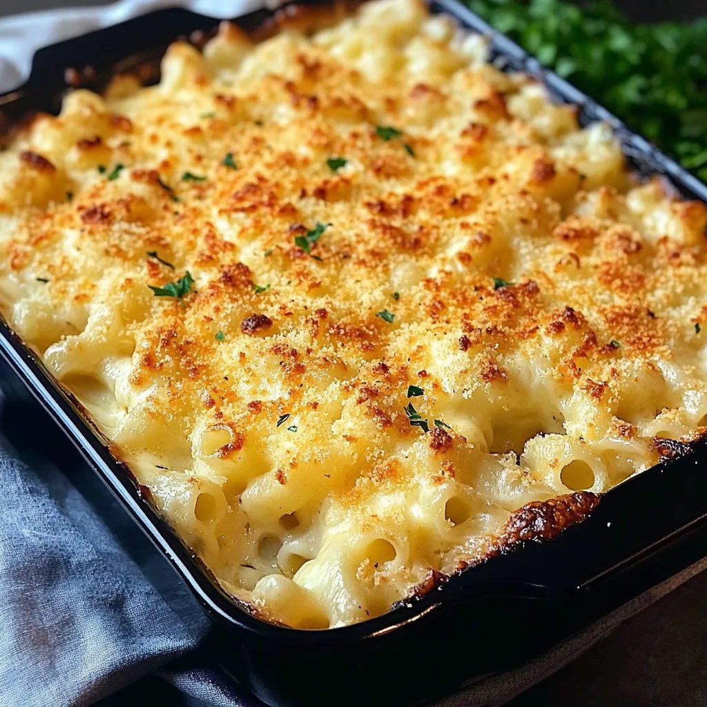 Creamy Baked Mac and Cheese Recipe