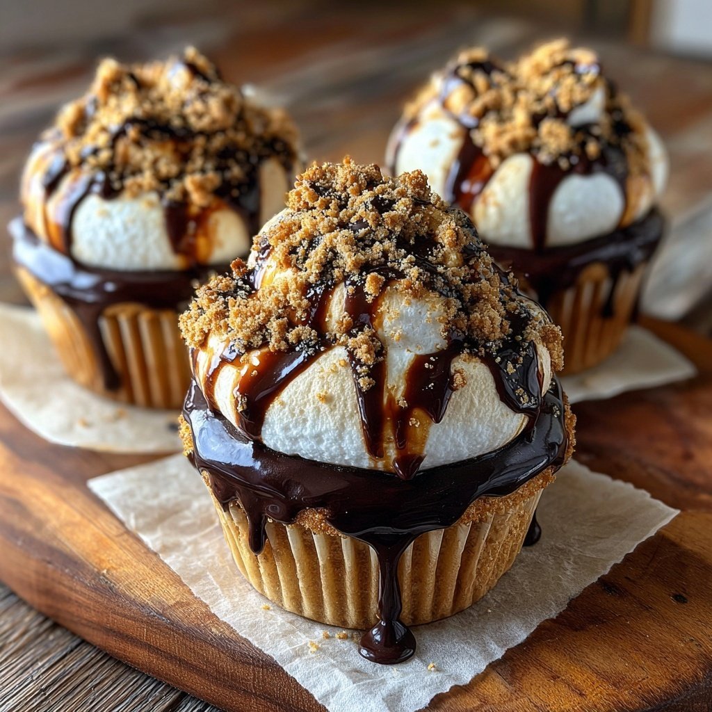 S’mores Cupcake Extravaganza
