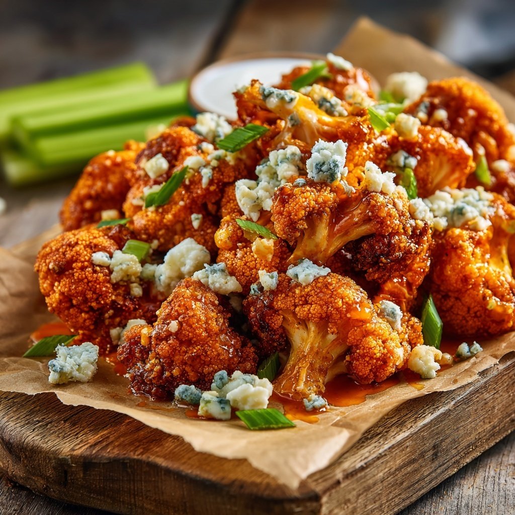 Buffalo Cauliflower Wings Platter