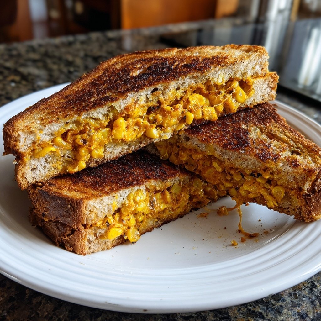 Masala Corn Toasties Spiced Indian