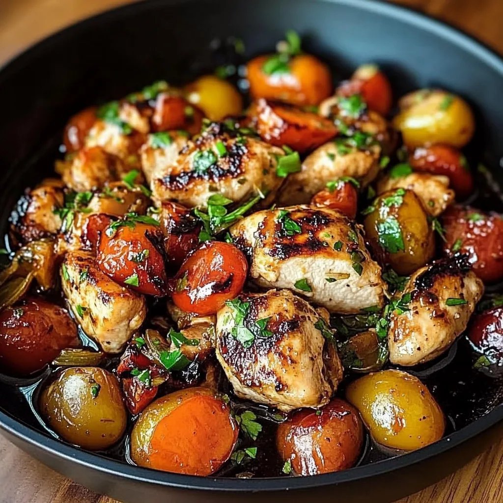 One Pan Balsamic Chicken: An Incredible Ultimate Recipe