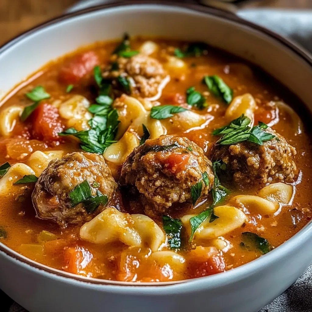 Easy Creamy Italian Meatball Soup: An Amazing Ultimate Recipe