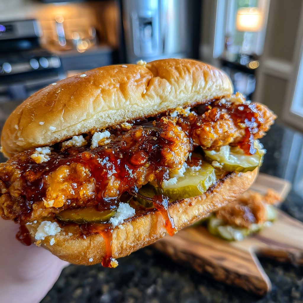Hot Honey Chicken Sandwich