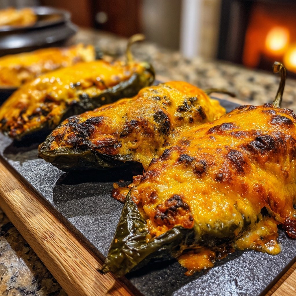 Traditional Chiles Rellenos Dinner