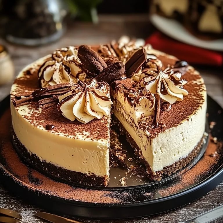 Tiramisu Cheesecake