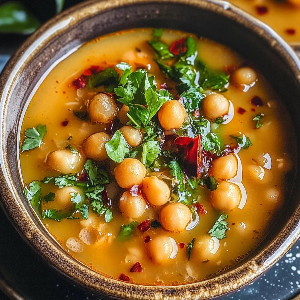 Moroccan Chickpea Soup: An Incredible Ultimate Recipe