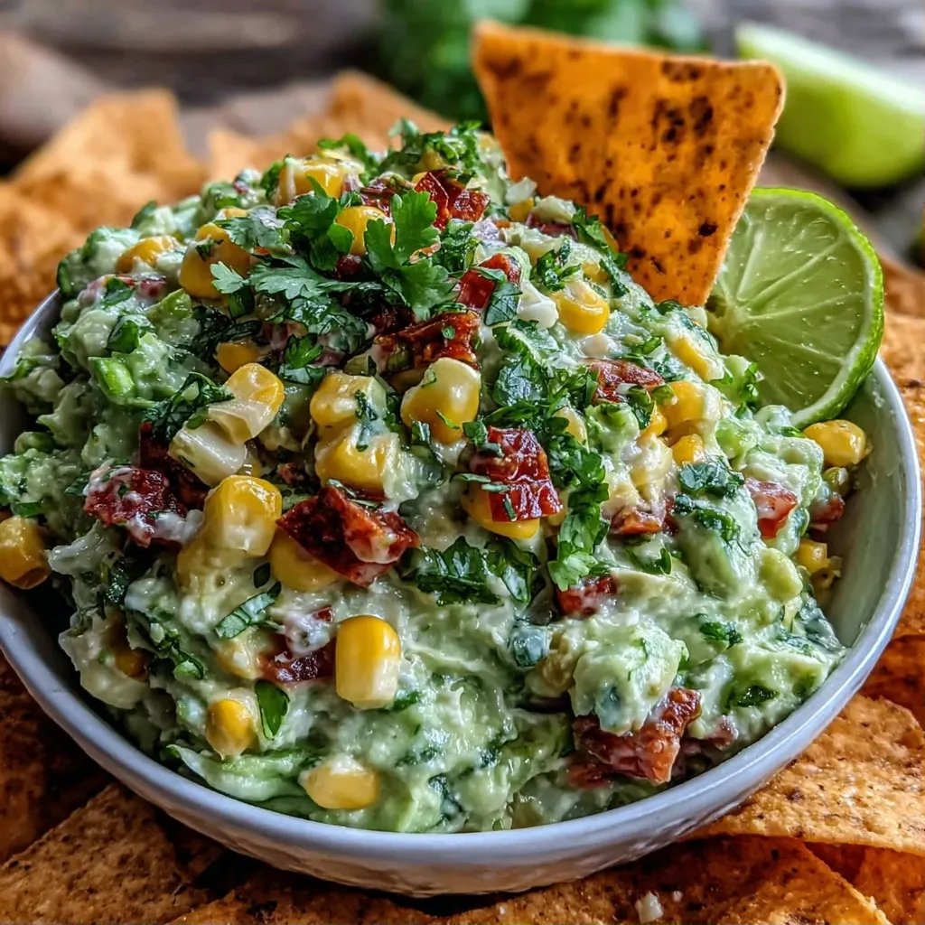 Avocado Corn Salsa Dip