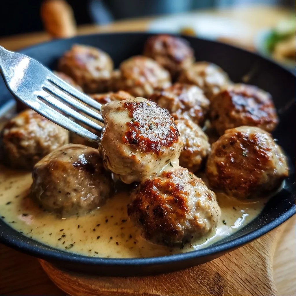Swedish Meatballs Creamy