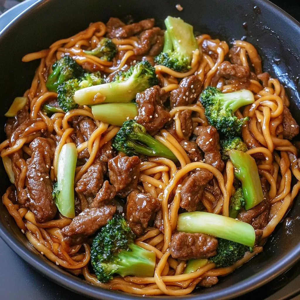 Homemade Beef and Broccoli Lo Mein: An Amazing Ultimate Recipe