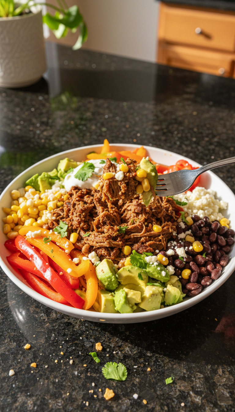 Zesty Beef Burrito Bowl