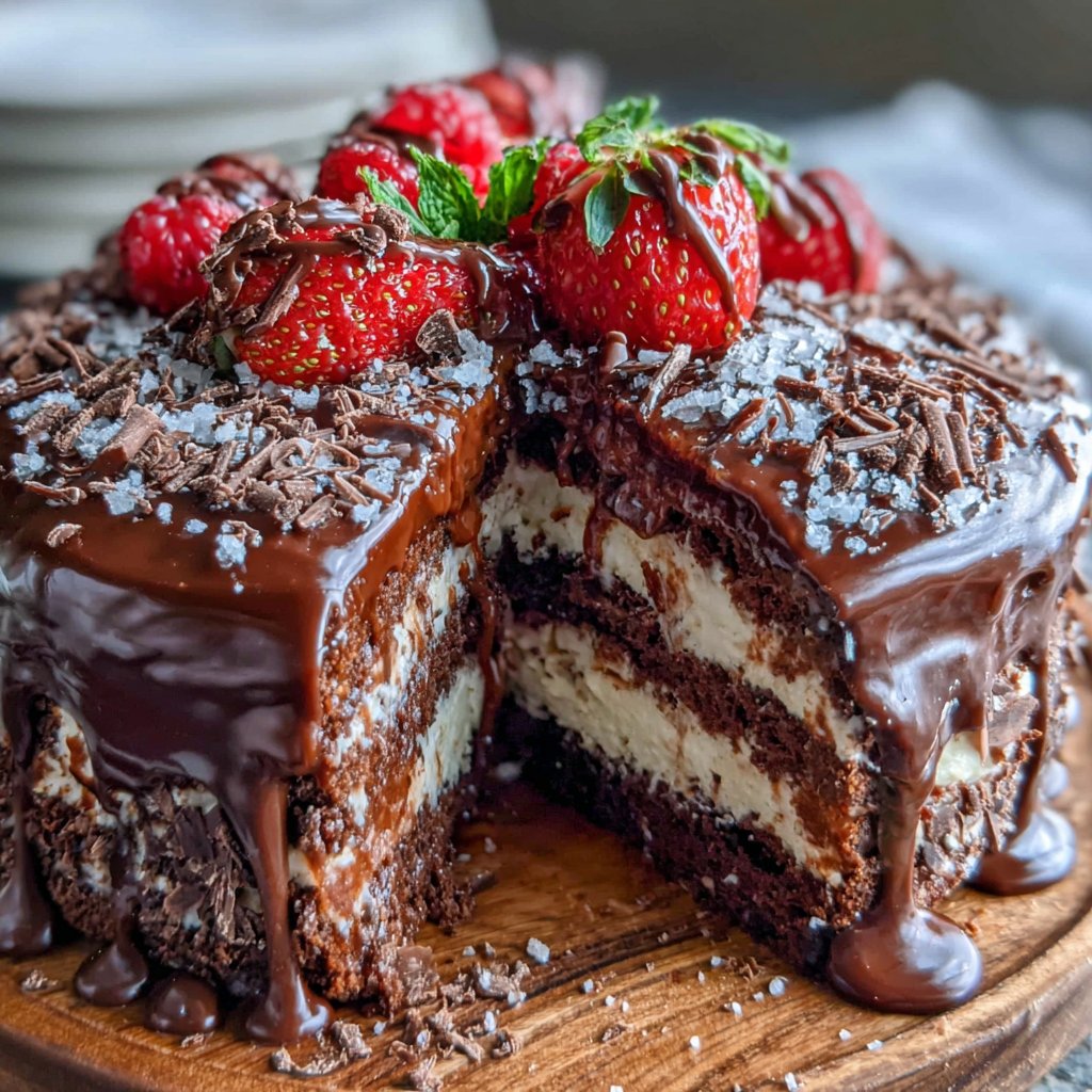 Chocolate Ganache Celebration Cake