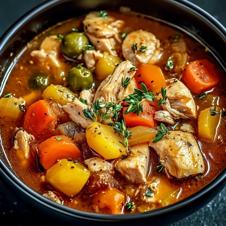 Hearty Chicken and Vegetable Stew