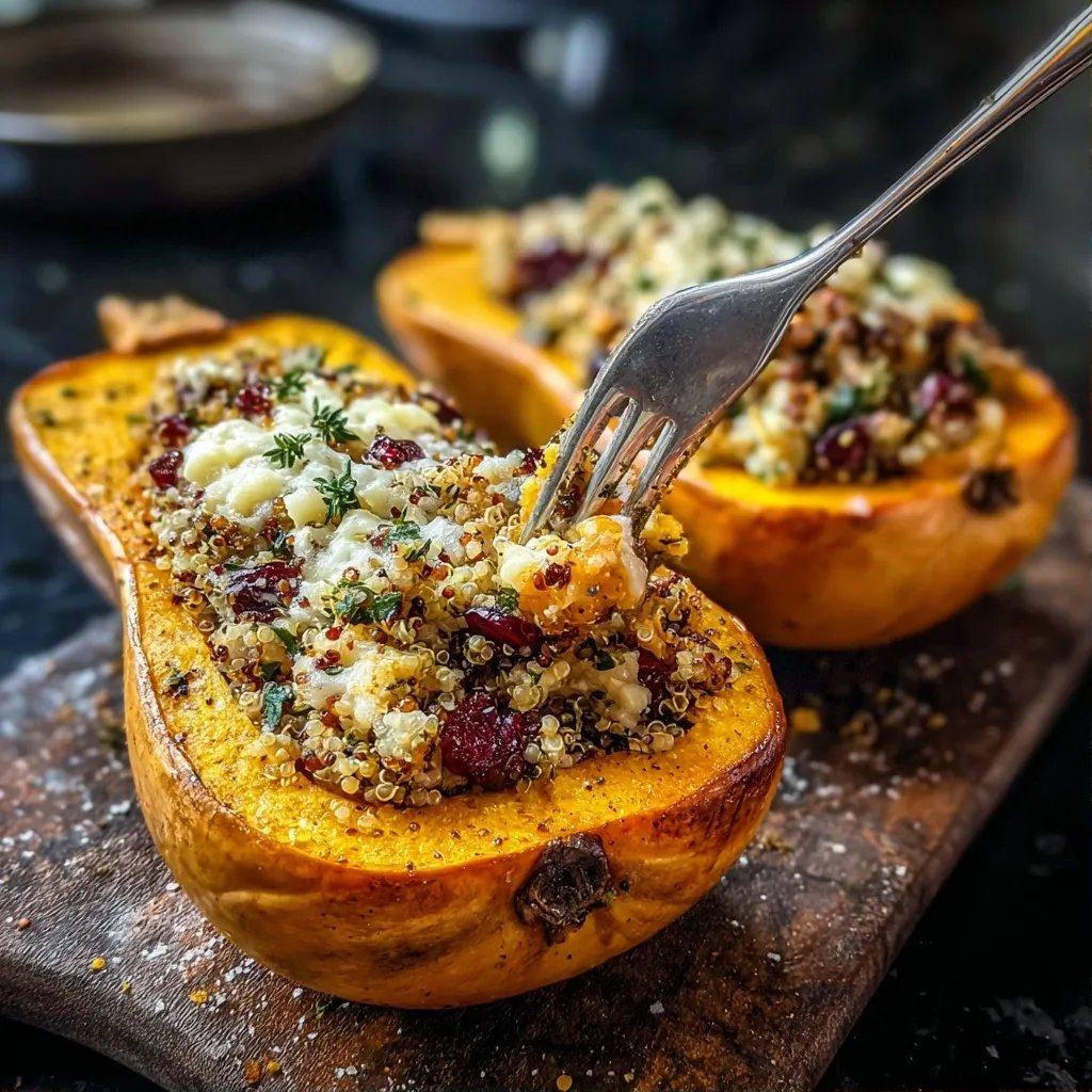 Stuffed Butternut Squash