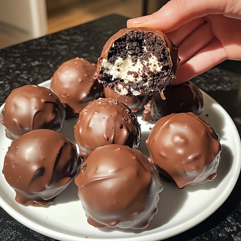 3-Ingredient No-Bake Oreo Balls