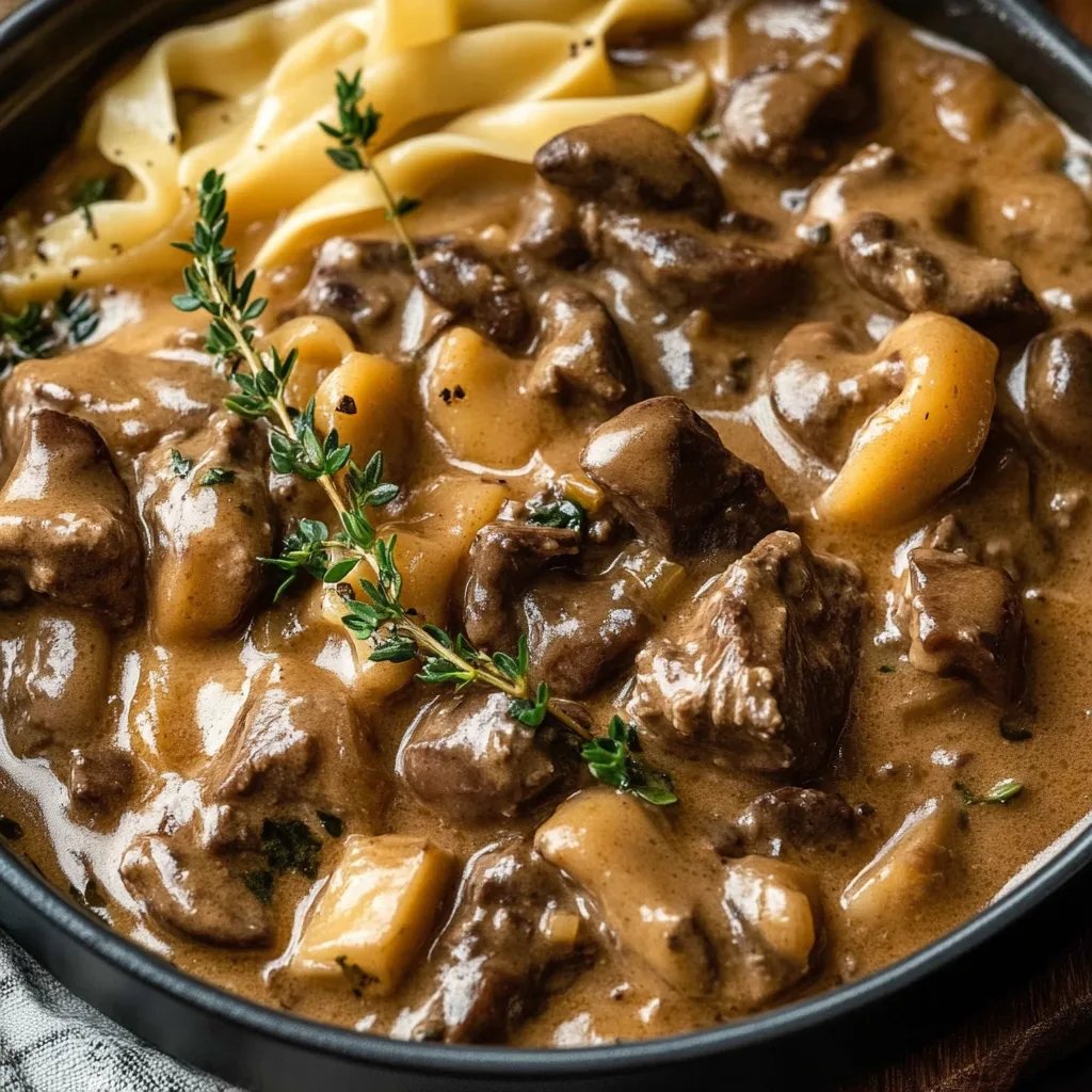 Gordon Ramsay Beef Stroganoff