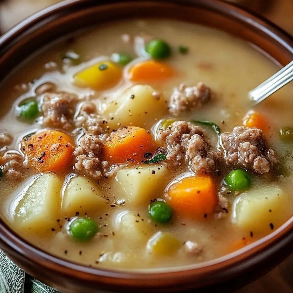 Creamy Potato & Hamburger Soup: An Incredible Ultimate Recipe