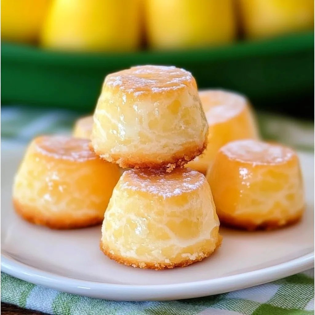 Mini Lemon Drop Cakes: An Amazing Ultimate Recipe