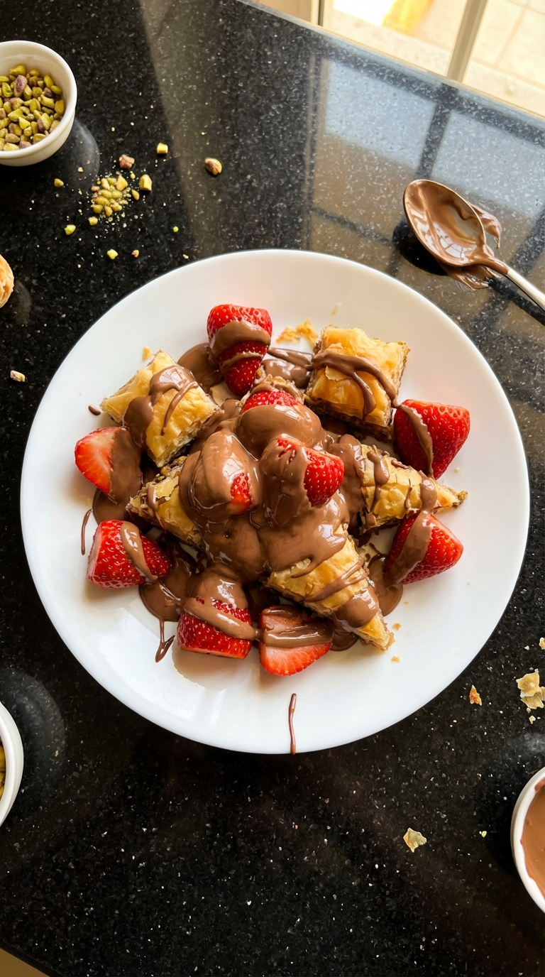 Dubai Chocolate Strawberry Explosion