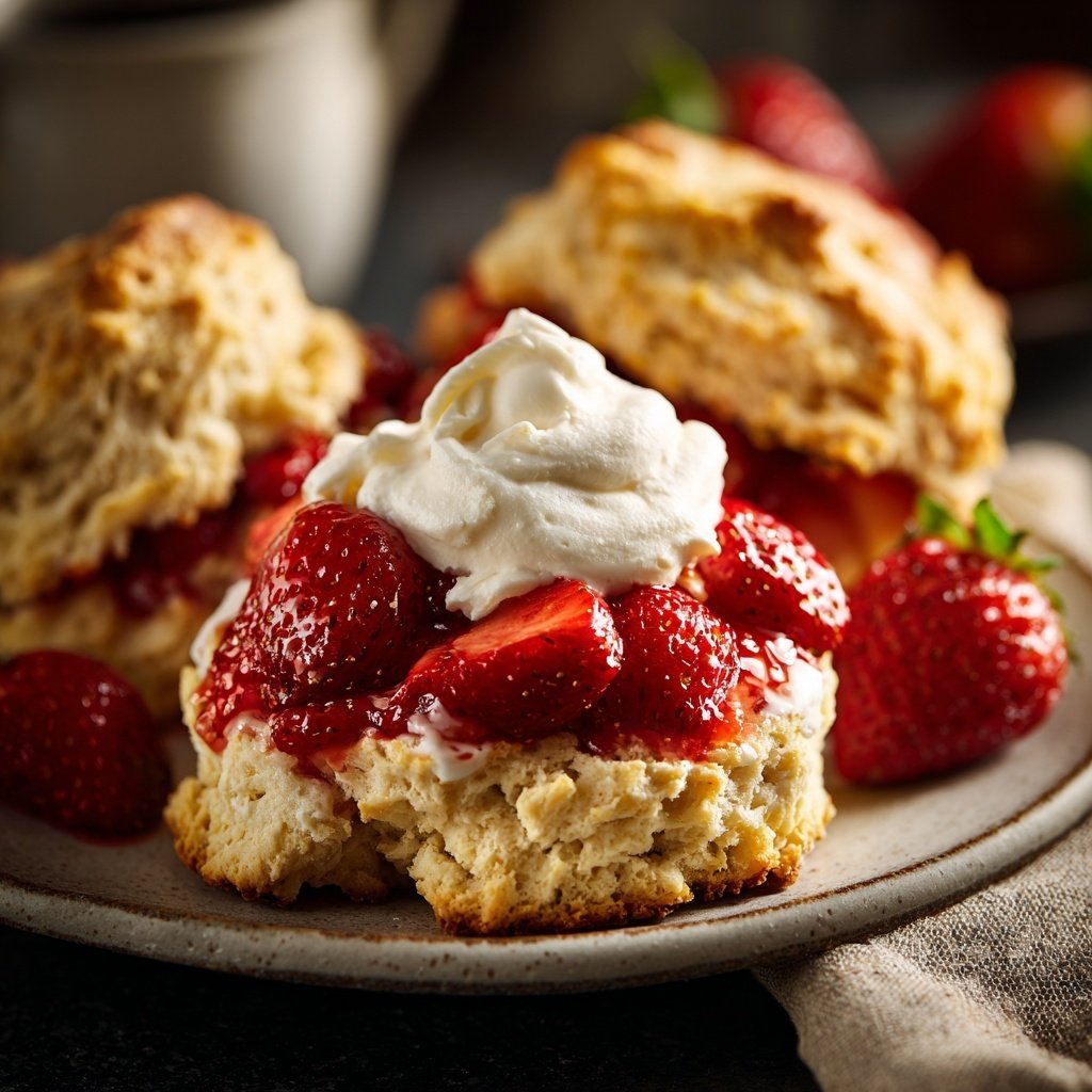 Gluten-Free Strawberry Shortcake Biscuits