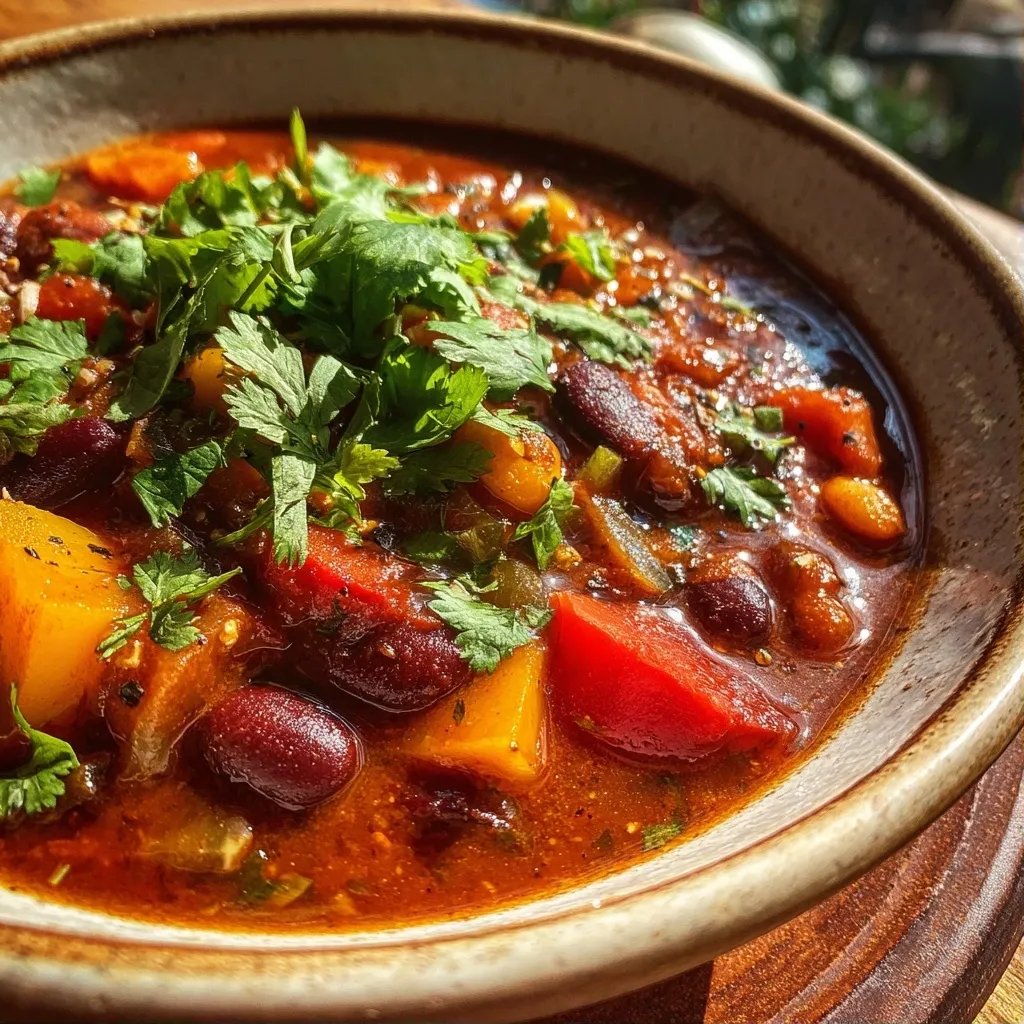 Vegetarian Chili Hearty