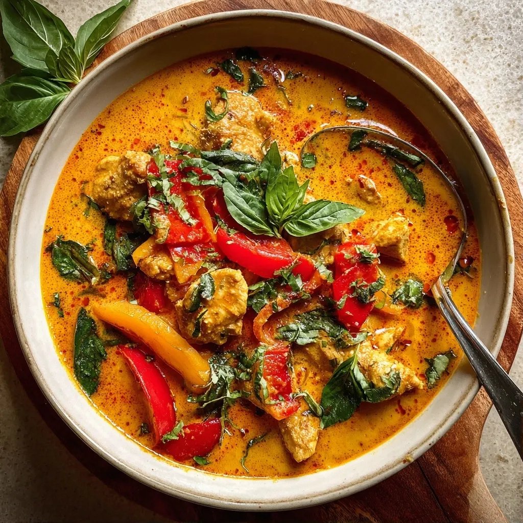 Panang Curry Chicken