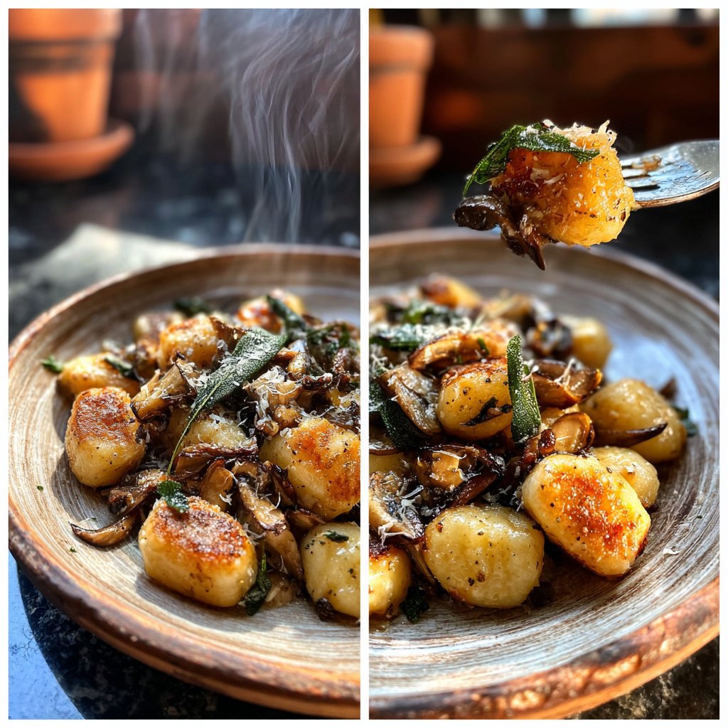 Crispy Brown Butter Gnocchi