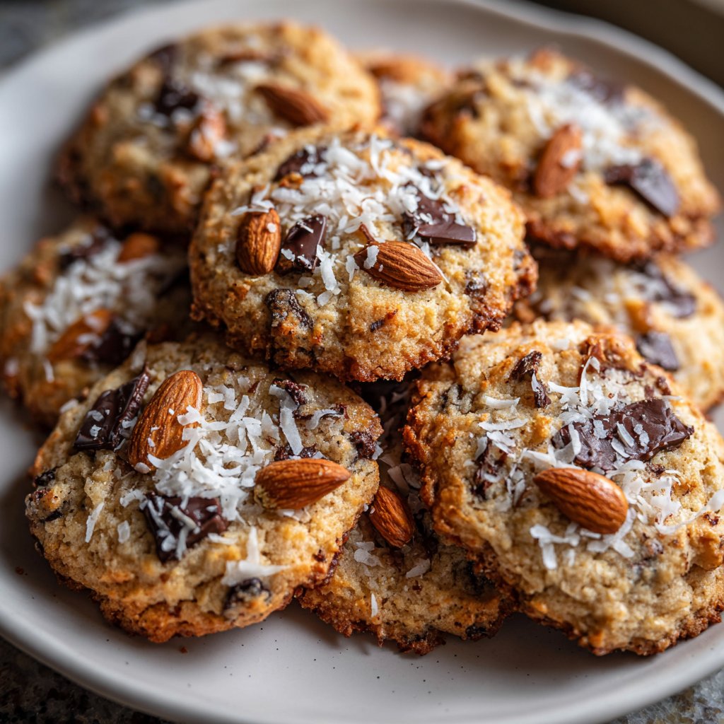 Almond Joy Spring Cookies
