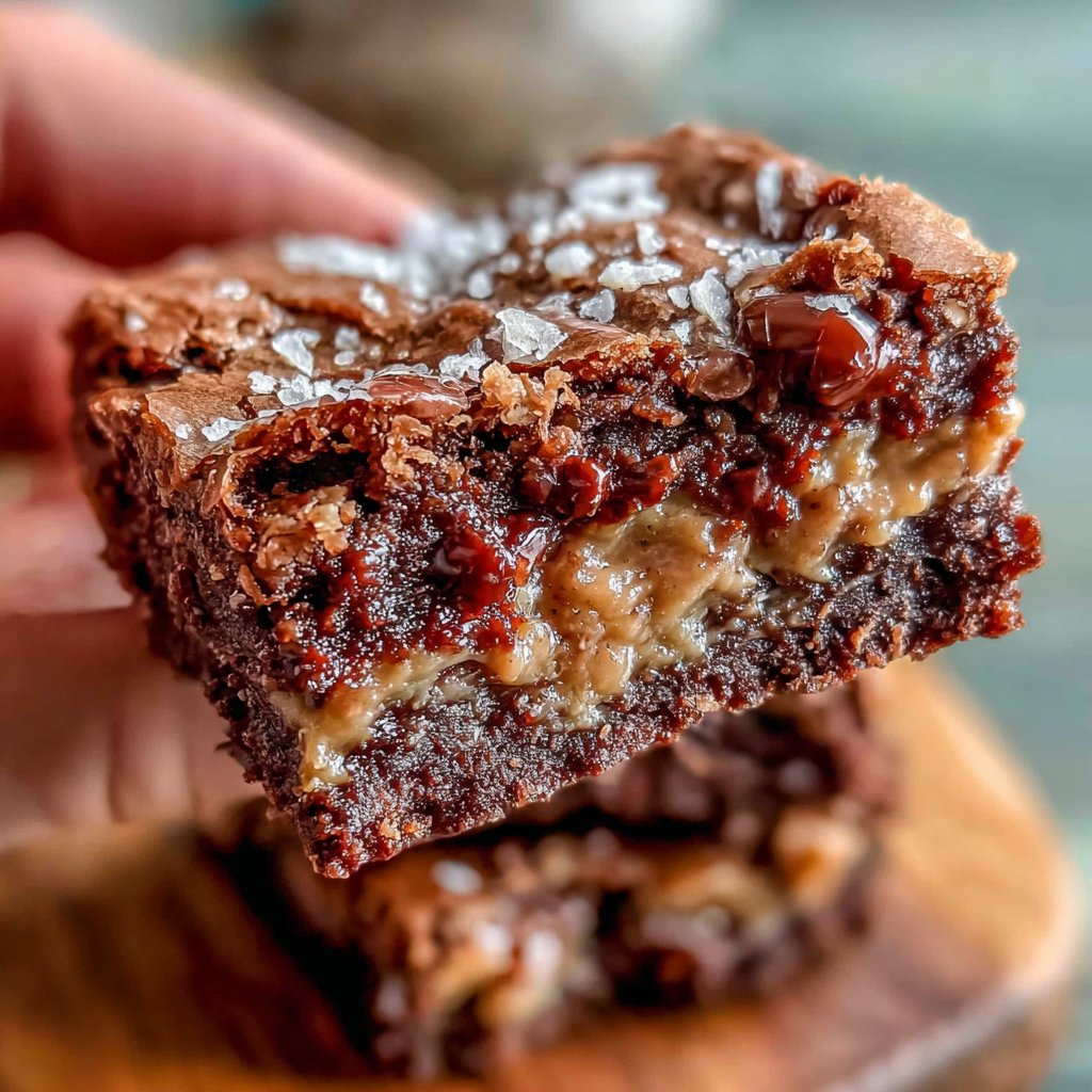 Peanut Butter Swirl Brownies