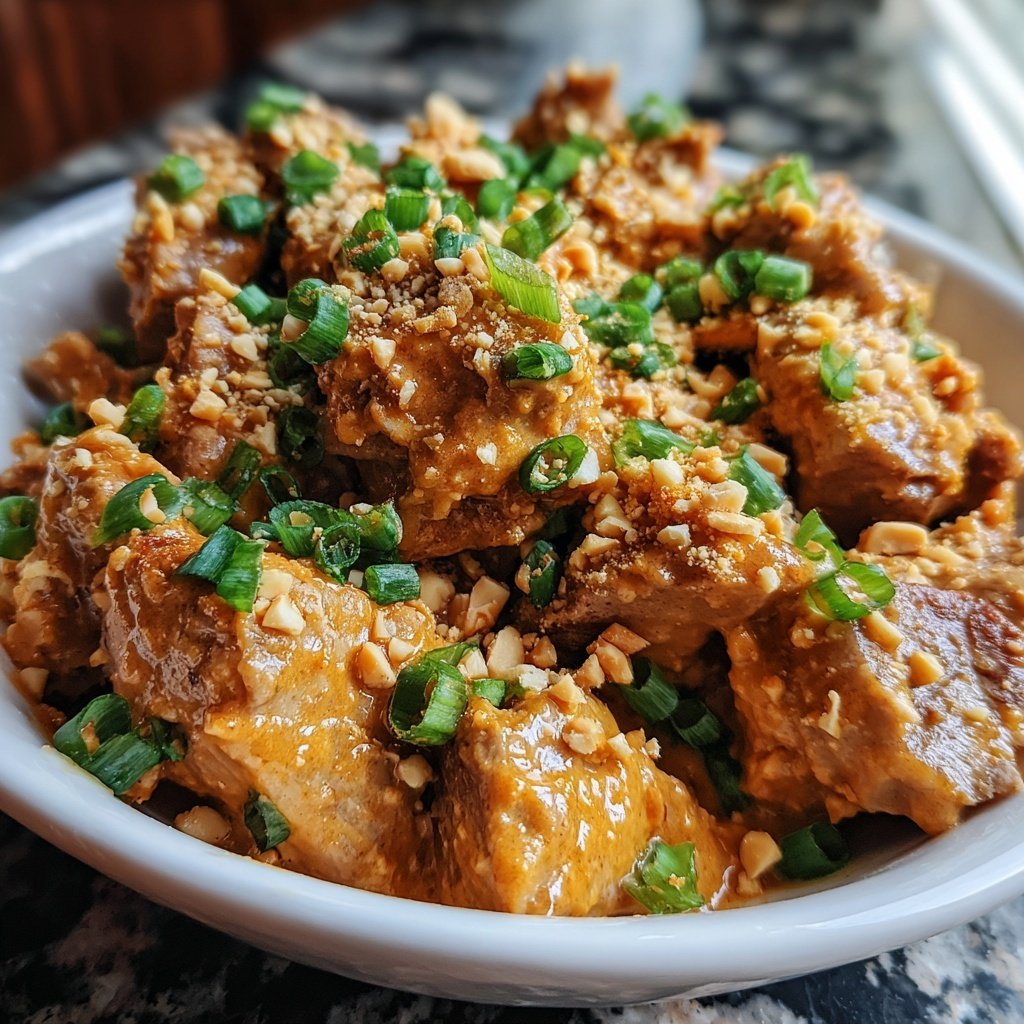 Spicy Peanut Butter Chicken