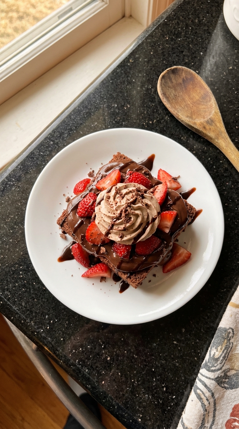 Mocha Chocolate Strawberry Delight