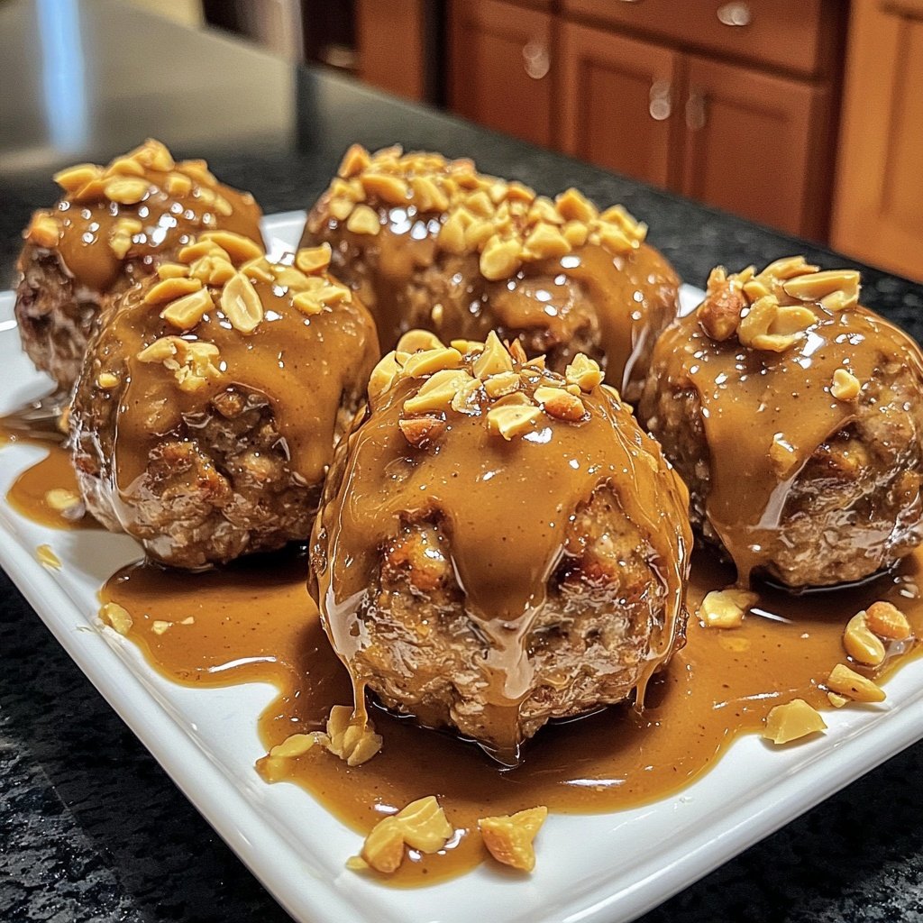 Peanut Butter Meatballs Recipe
