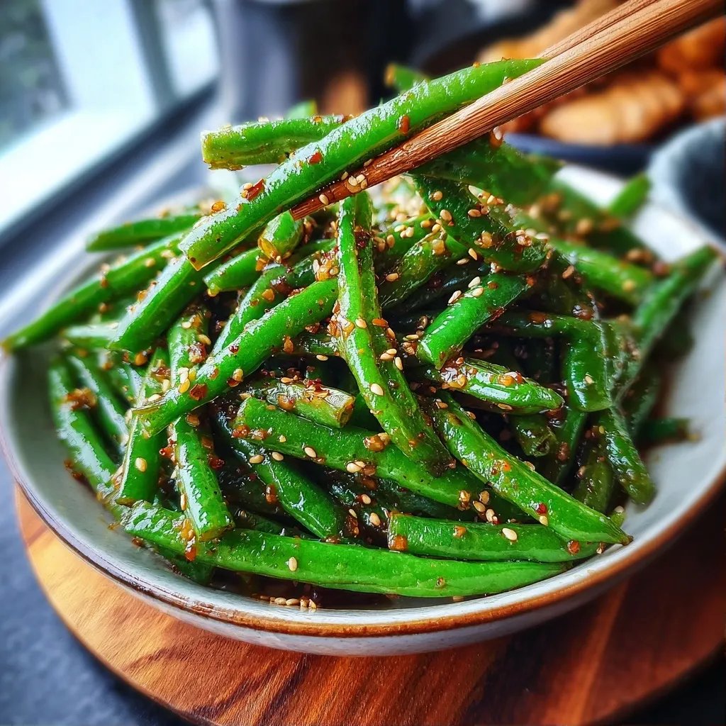 Sesame Green Beans