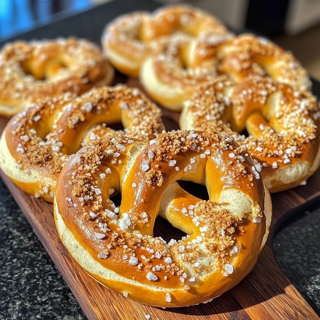 Homemade Soft Pretzels