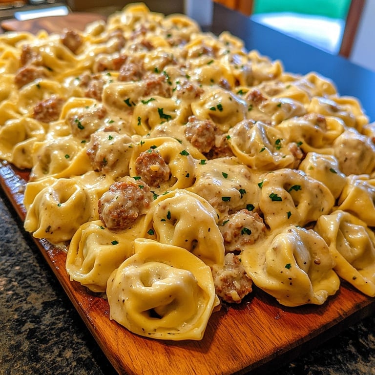 Easy Italian Sausage Tortellini