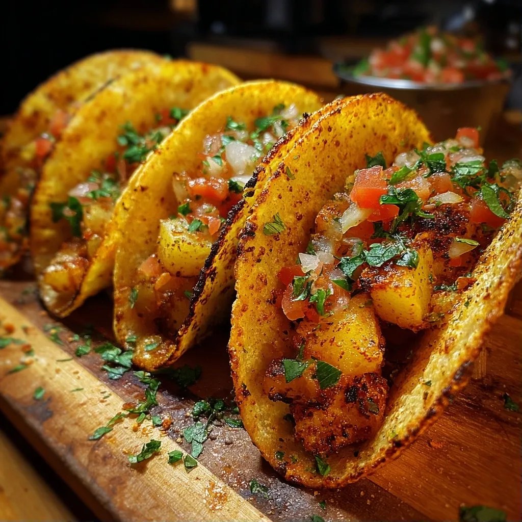 Crispy Potato Tacos