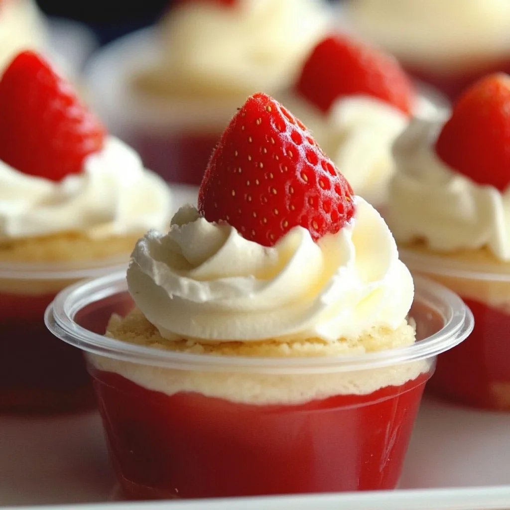 Strawberry Shortcake Dessert Cups: An Amazing Ultimate Recipe