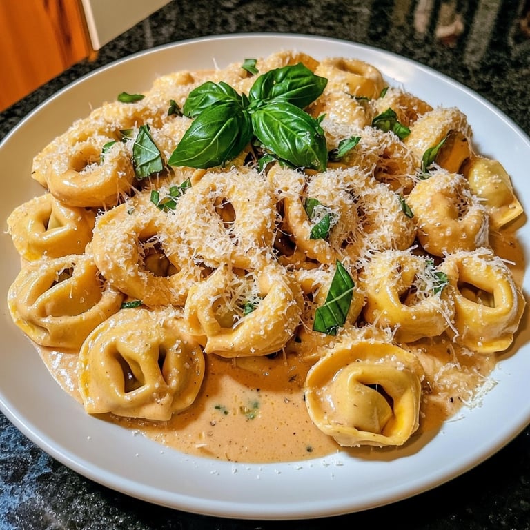 Half Baked Harvest's Slow Cooker Creamy Tortellini