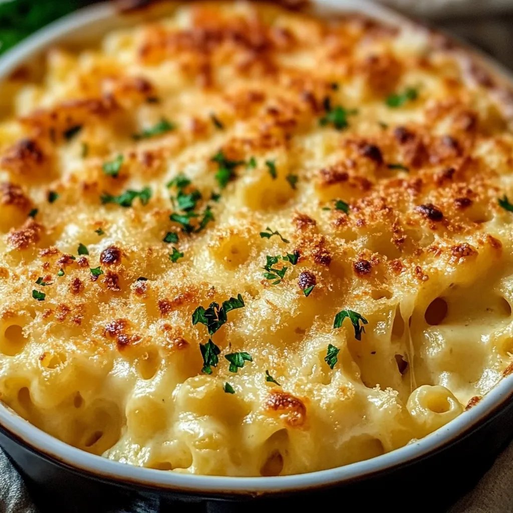 Creamy and Cheesy Baked Macaroni