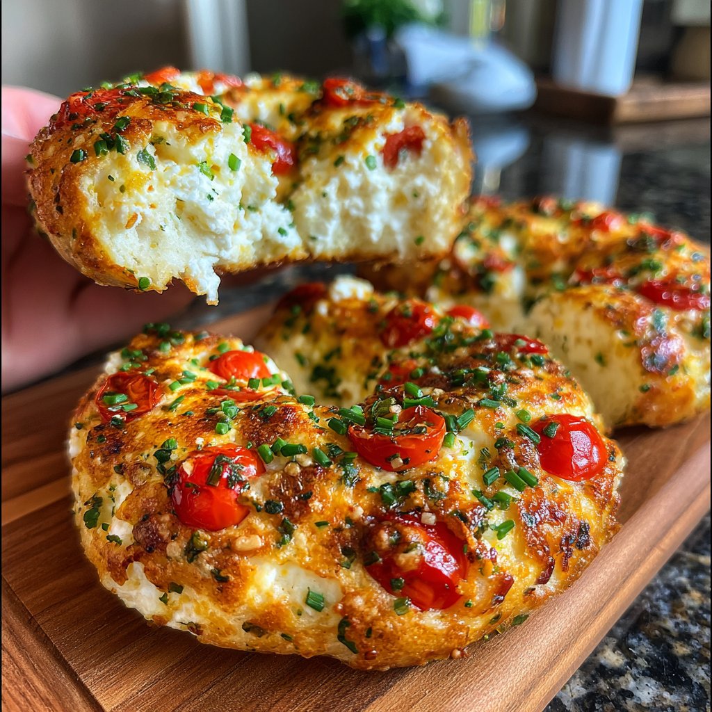 Cottage Cheese Bagels
