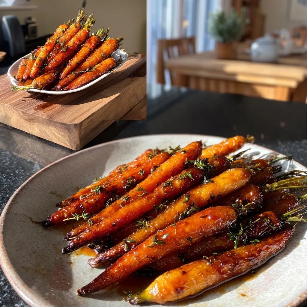 Maple Roasted Carrots