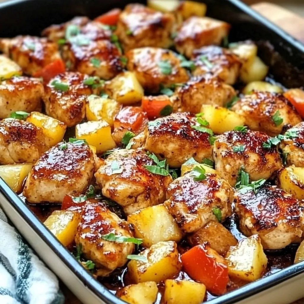 Sheet Pan Hawaiian Chicken with Pineapple and Peppers: An Amazing Ultimate Recipe