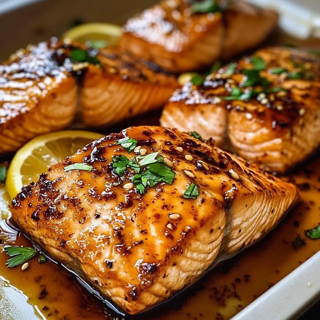 Brown Sugar Soy Sauce Salmon
