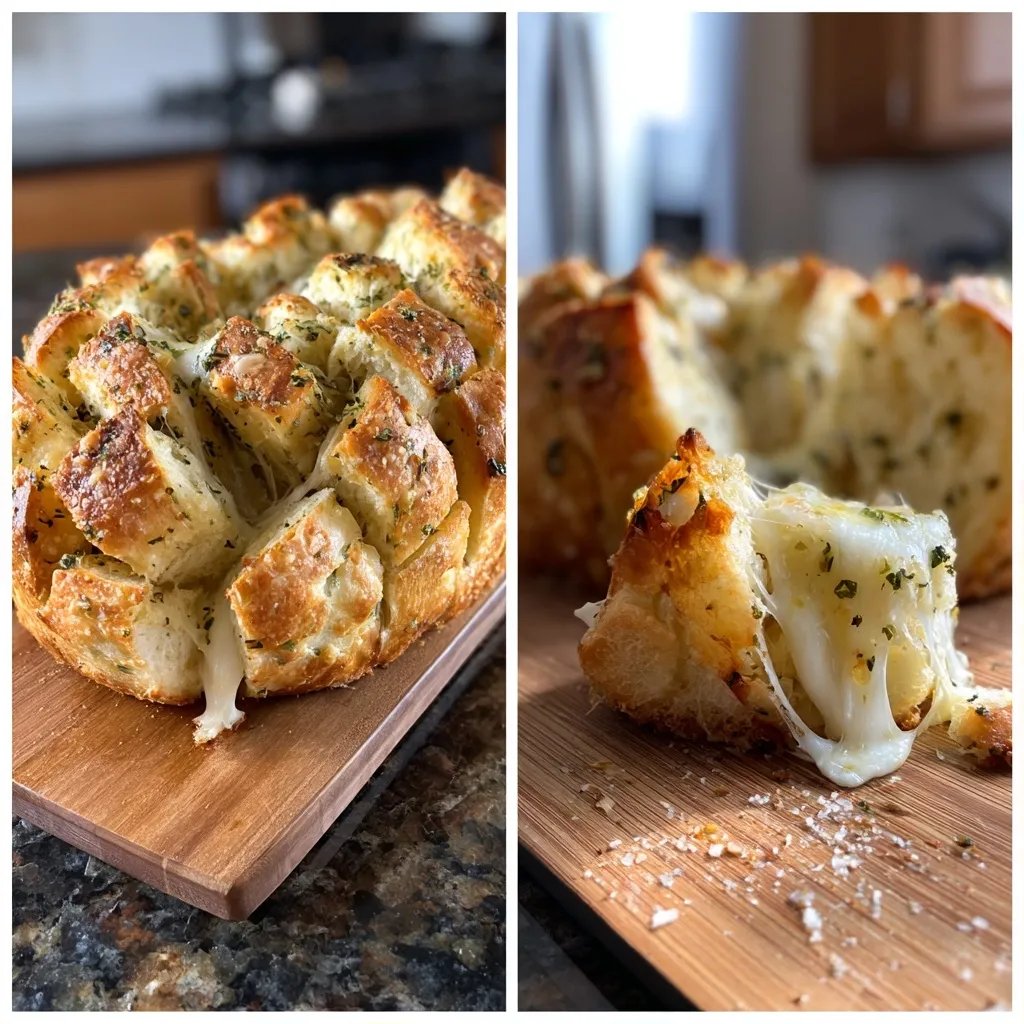 Cheesy Pull Apart Bread