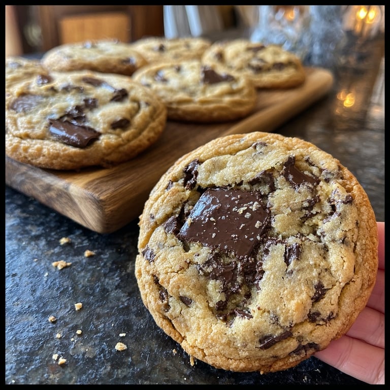 Bakery Style Chocolate Chip Cookies