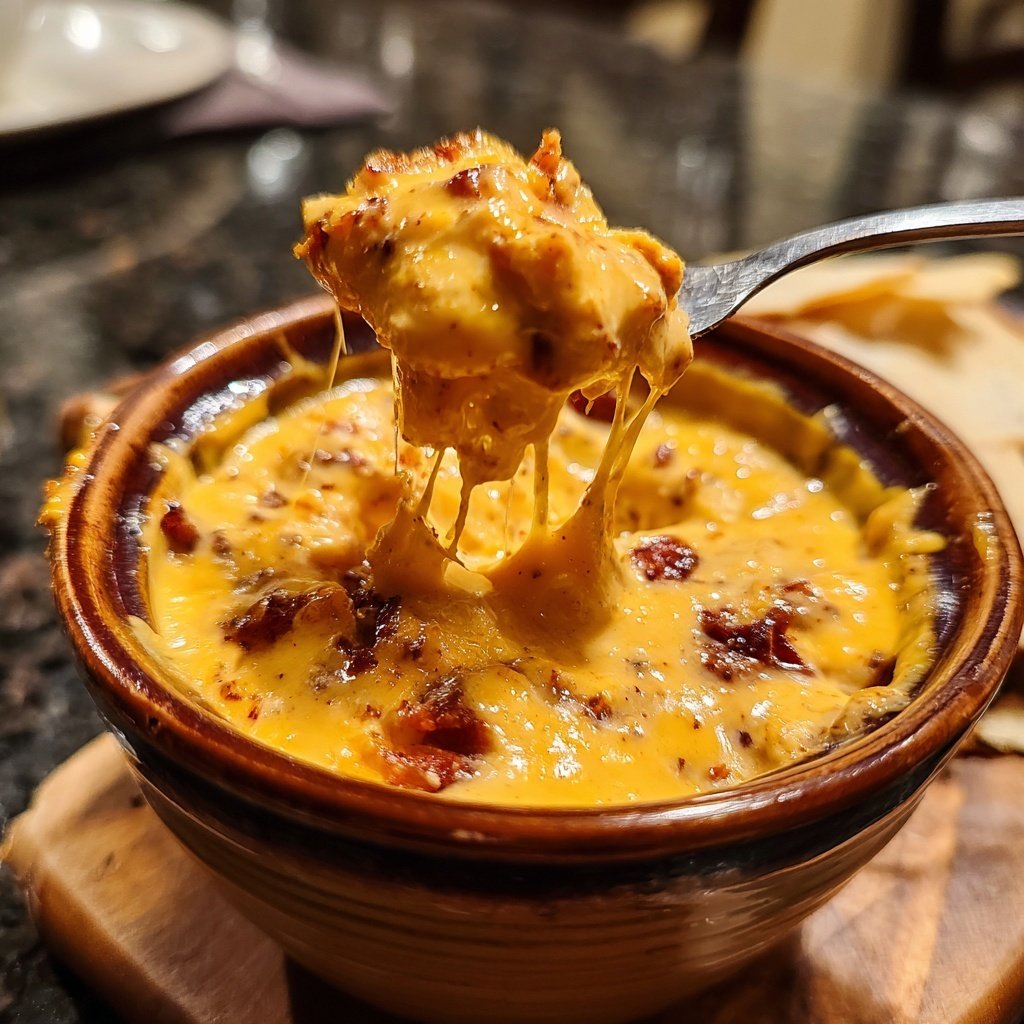 Mesquite Chili Cheddar Fondue