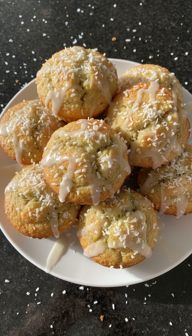 Delicious Coconut Lime Muffins