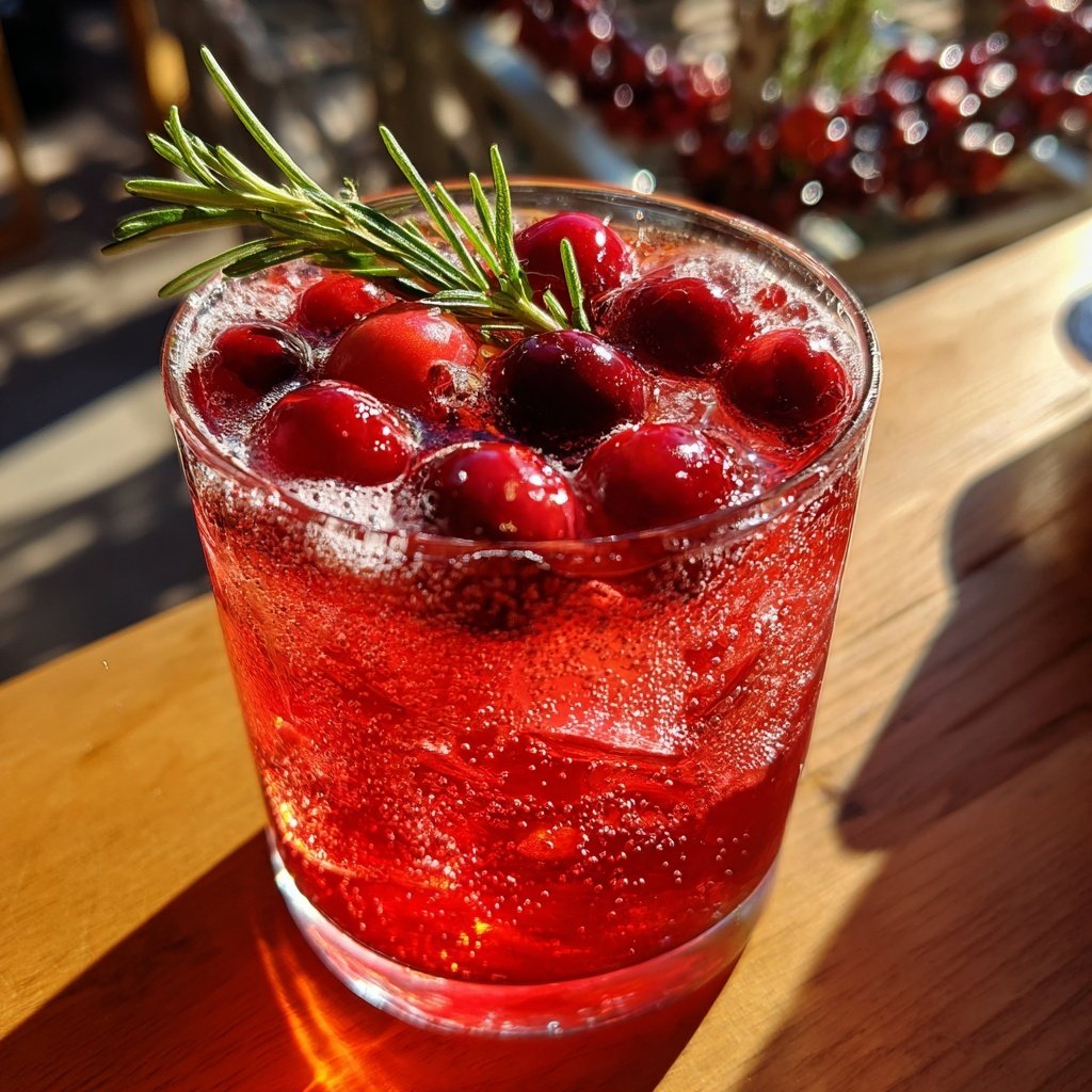 Cranberry Gin Spritz